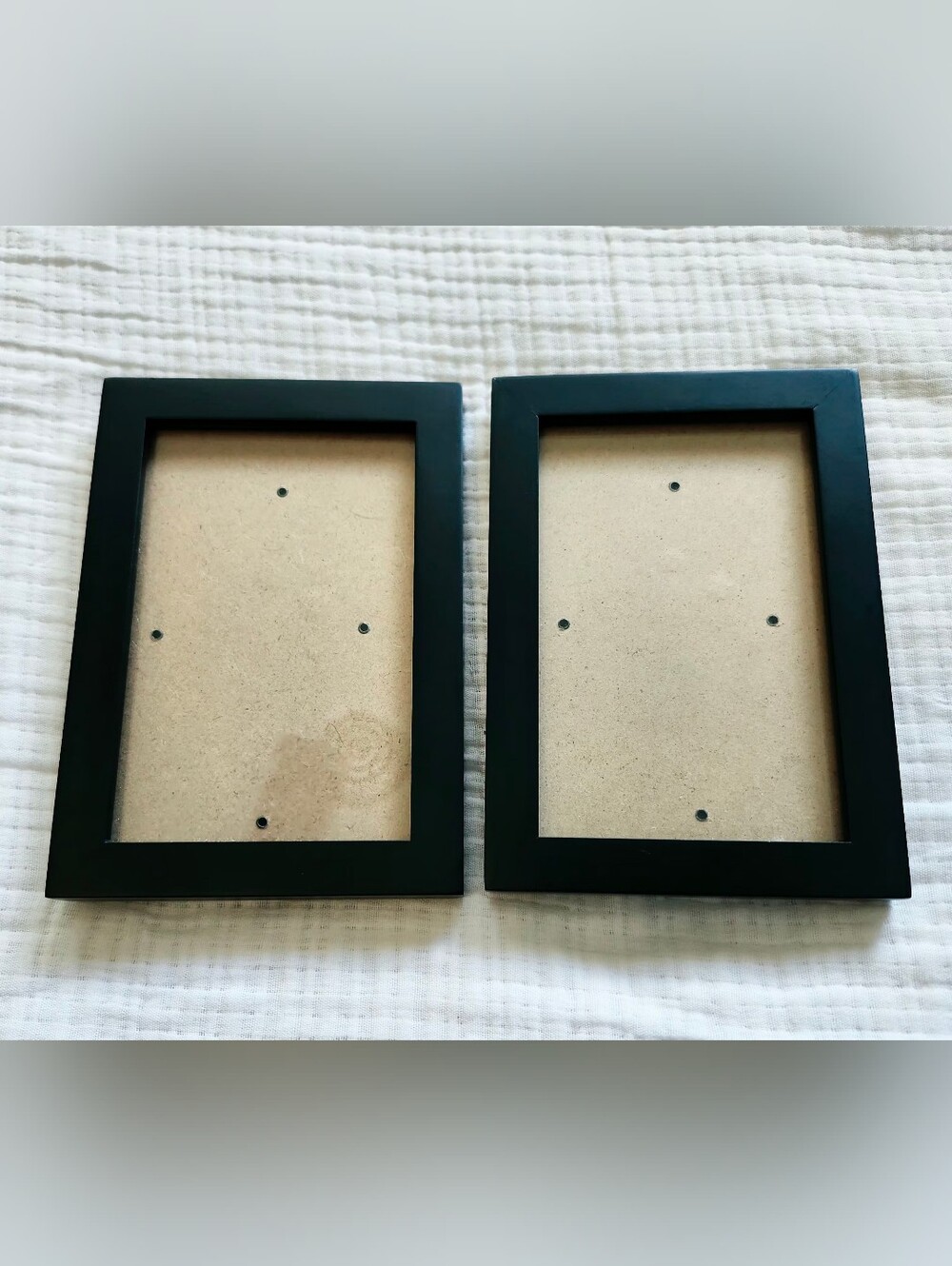 Target Black Wood Picture Frames – Pair – 4x6"